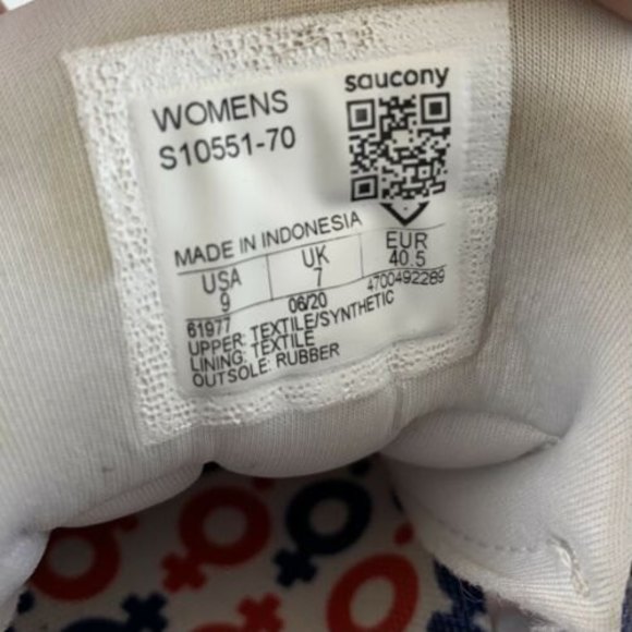 Saucony Kinvara 11 Prinkshop White Running  Shoes S10551-70 Women’s Size 9 - Picture 8 of 12